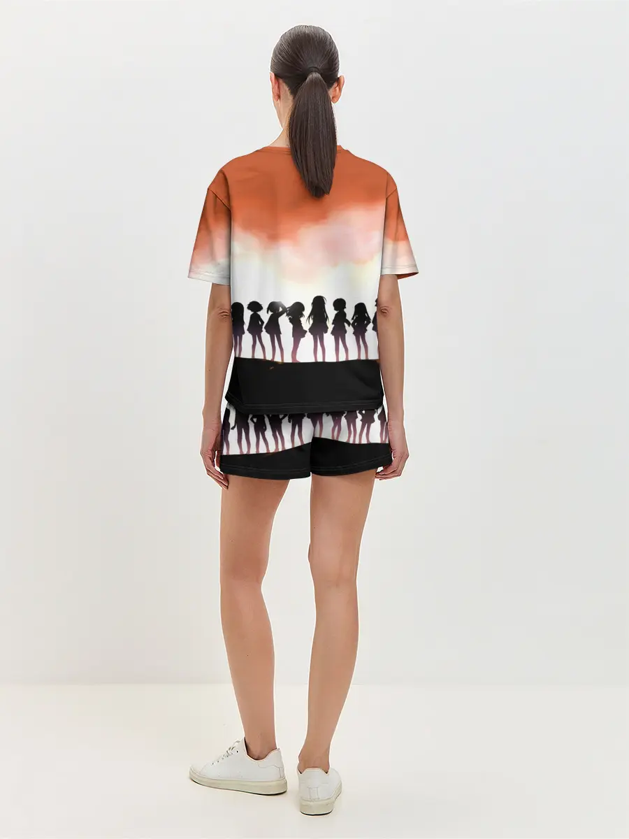 Женская пижама с шортами / Girls und Panzer | Poster