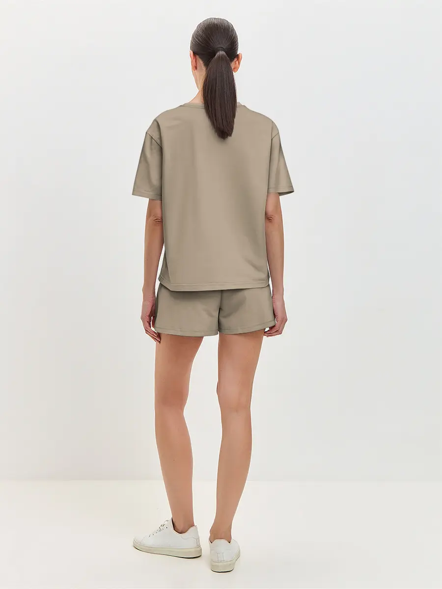 Женская пижама с шортами / Геометрия