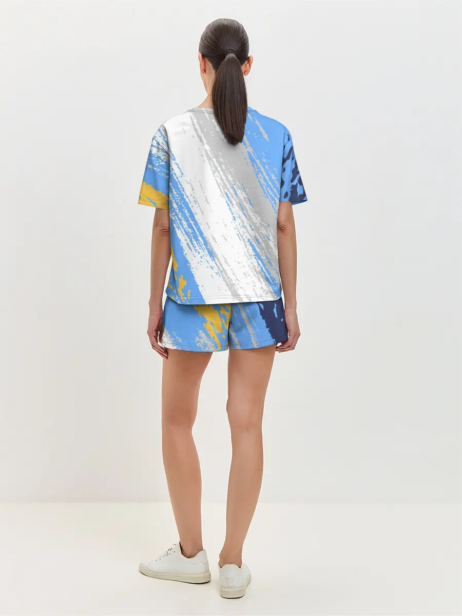 Женская пижама с шортами / МАНЧЕСТЕР СИТИ / МАНЧЕСТЕР