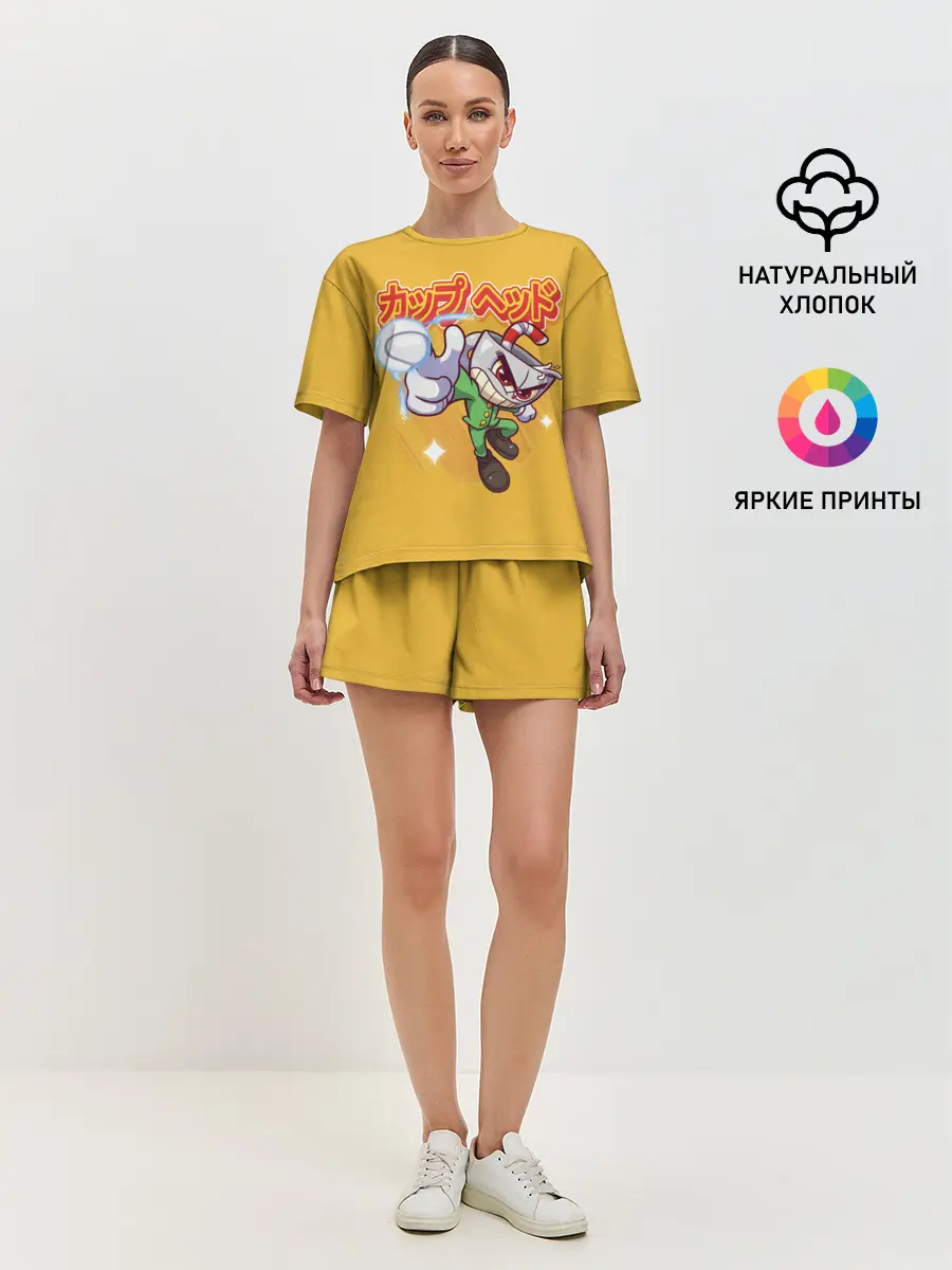 Женская пижама с шортами / Anime Cup