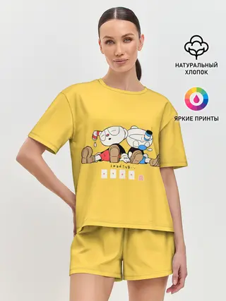 Женская пижама с шортами / Loading Cup