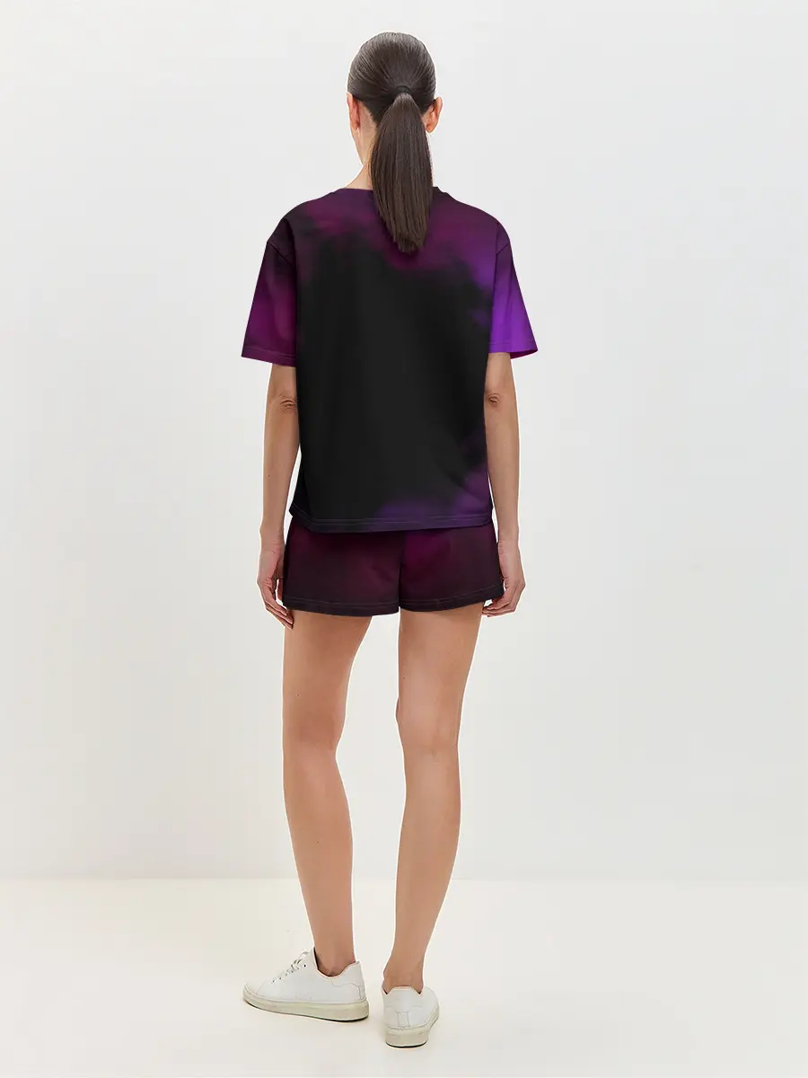 Женская пижама с шортами / Злой мускулистый Аста