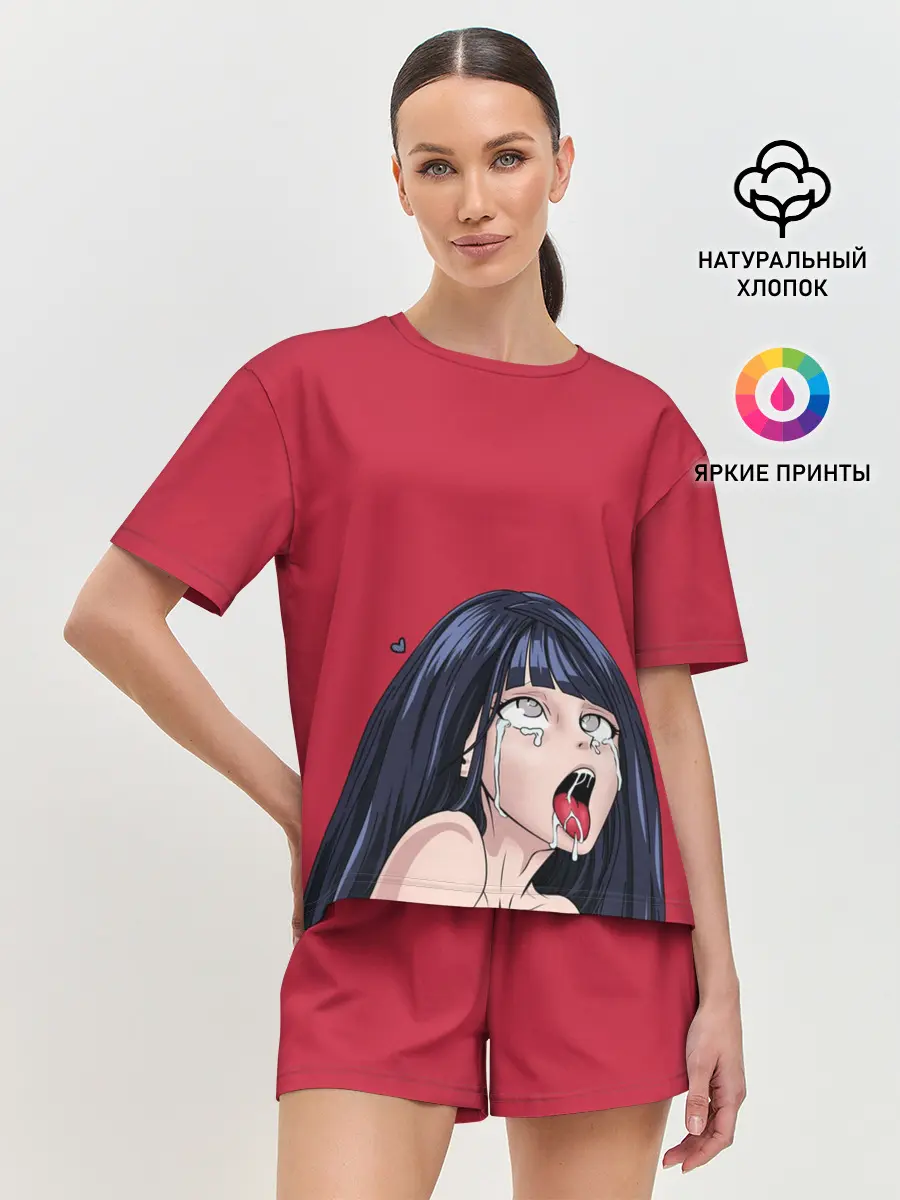 Женская пижама с шортами / ХИНАТА АХЕГАО | AHEGAO