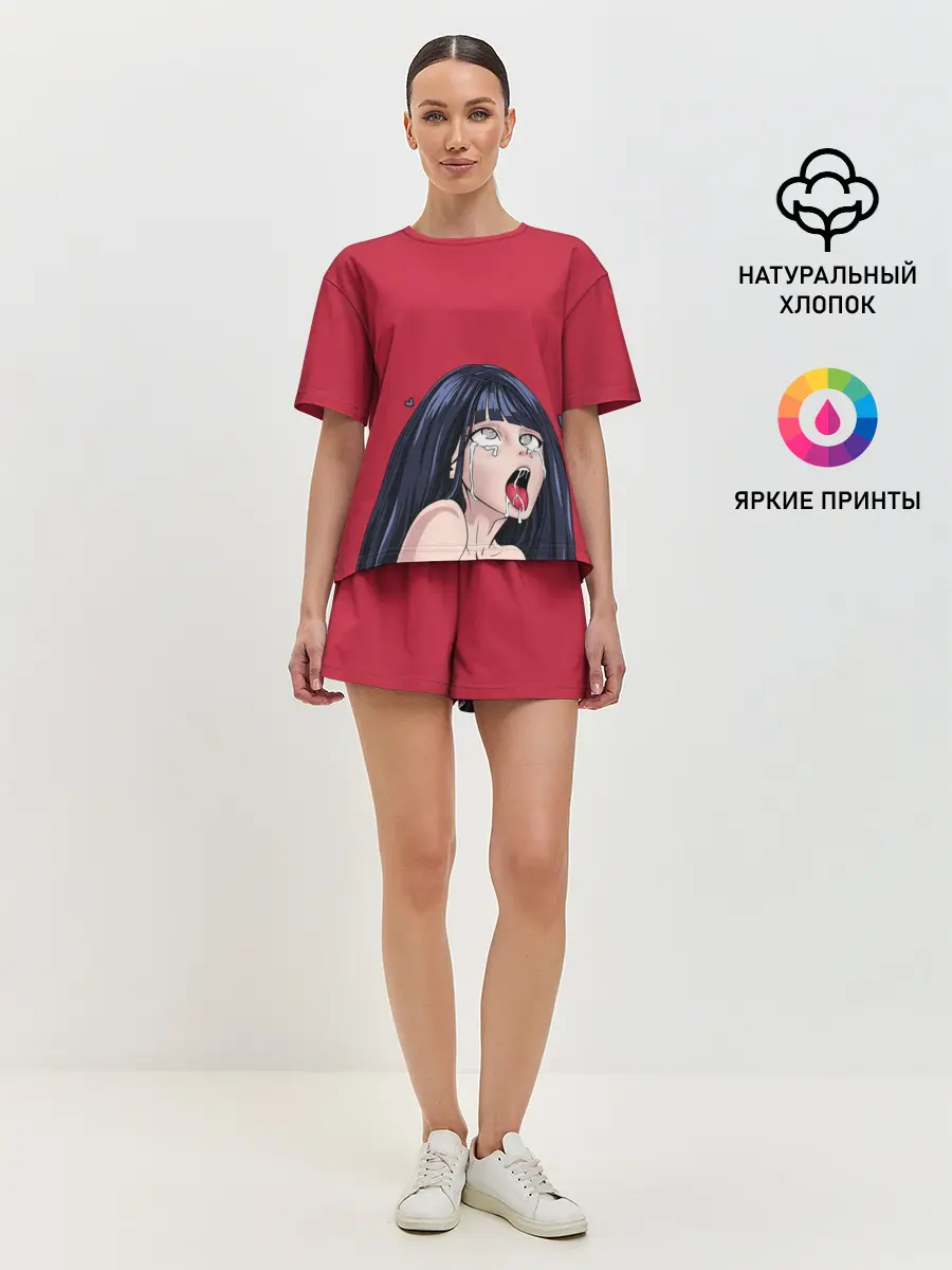 Женская пижама с шортами / ХИНАТА АХЕГАО | AHEGAO