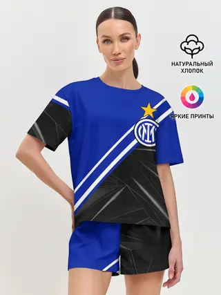 Женская пижама с шортами / ИНТЕР МИЛАН / INTER MILAN