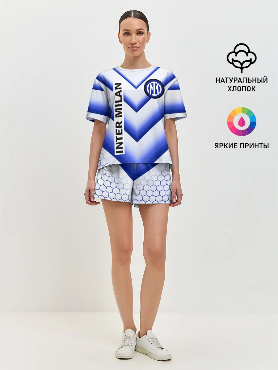 Женская пижама с шортами / ИНТЕР МИЛАН / INTER MILAN