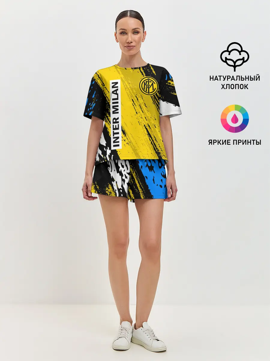 Женская пижама с шортами / ИНТЕР МИЛАН / INTER MILAN