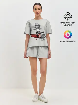 Женская пижама с шортами / Flying Cup