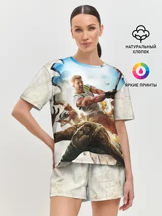 Женская пижама с шортами / Logan