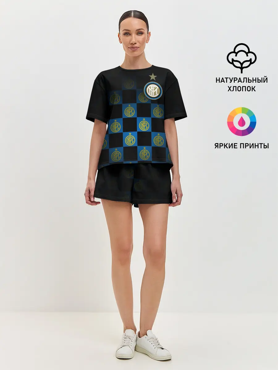 Женская пижама с шортами / ИНТЕР МИЛАН / INTER MILAN