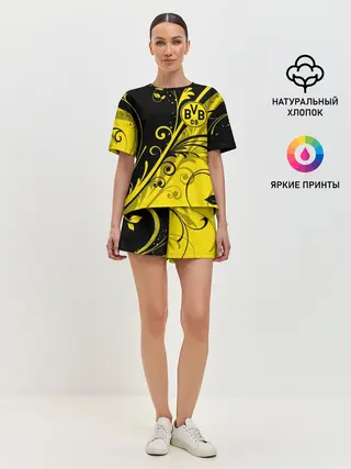 Женская пижама с шортами / ФК БОРУССИЯ / FC BORUSSIA