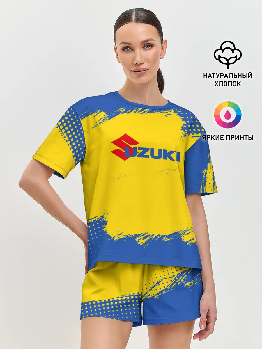 Женская пижама с шортами / Suzuki | Сузуки