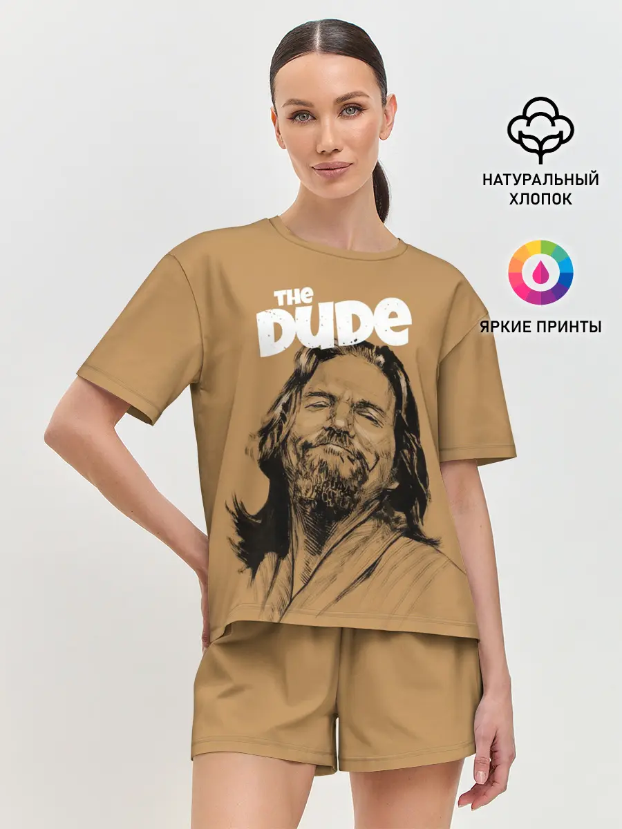 Женская пижама с шортами / The Big Lebowski