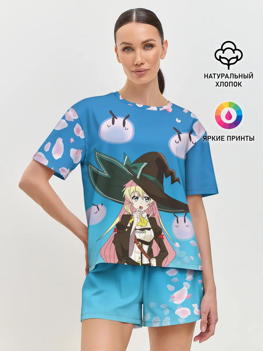 Женская пижама с шортами / Azusa Aizawa