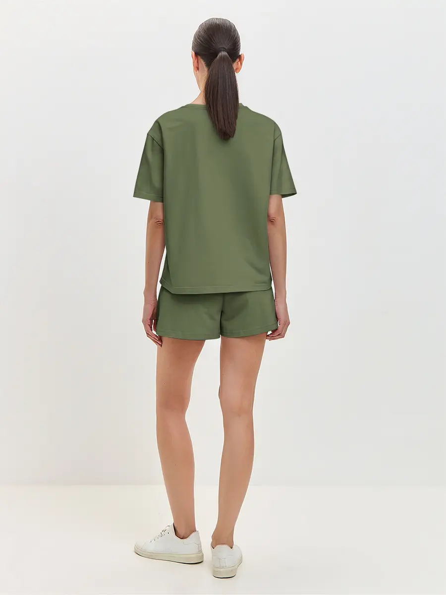 Женская пижама с шортами / Девушки и танки