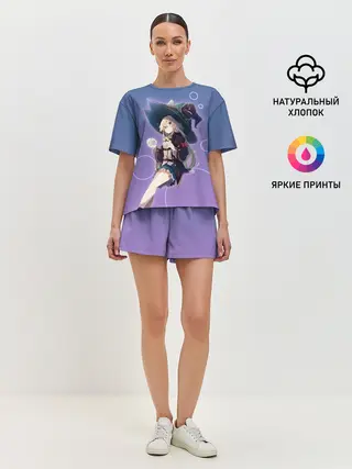 Женская пижама с шортами / Убивая слизней 300