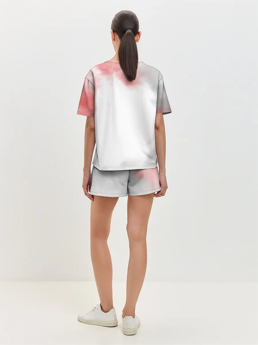 Женская пижама с шортами / Чёрный клевер Черный Аст а