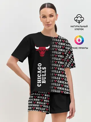 Женская пижама с шортами / CHICAGO BULLS [7]