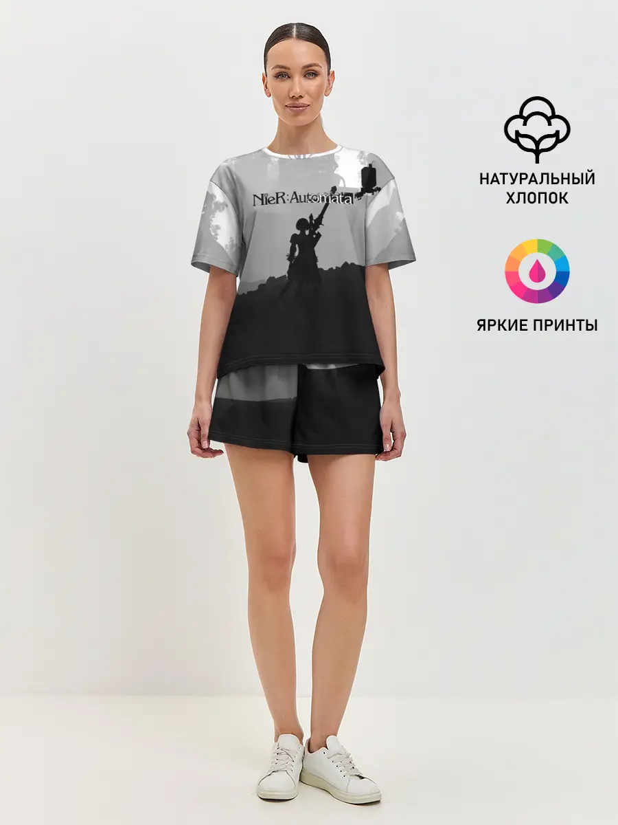 Женская пижама с шортами / Nier Automata