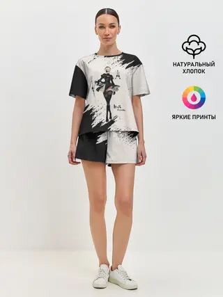 Женская пижама с шортами / Ниэр | Nier Automata