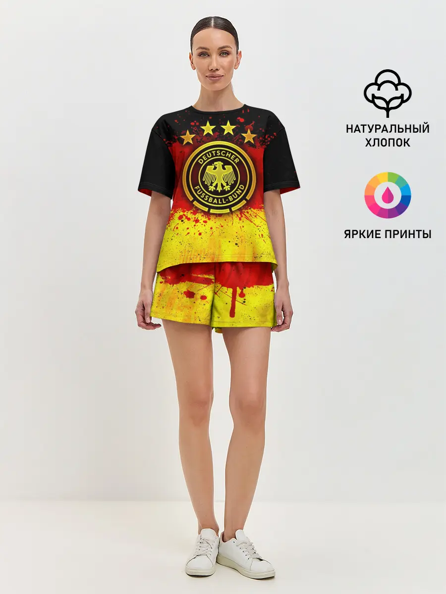 Женская пижама с шортами / Сборная Германии