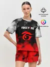Женская пижама с шортами / GARENA FREE FIRE / ГАРЕНА ФРИ ФАЕР.