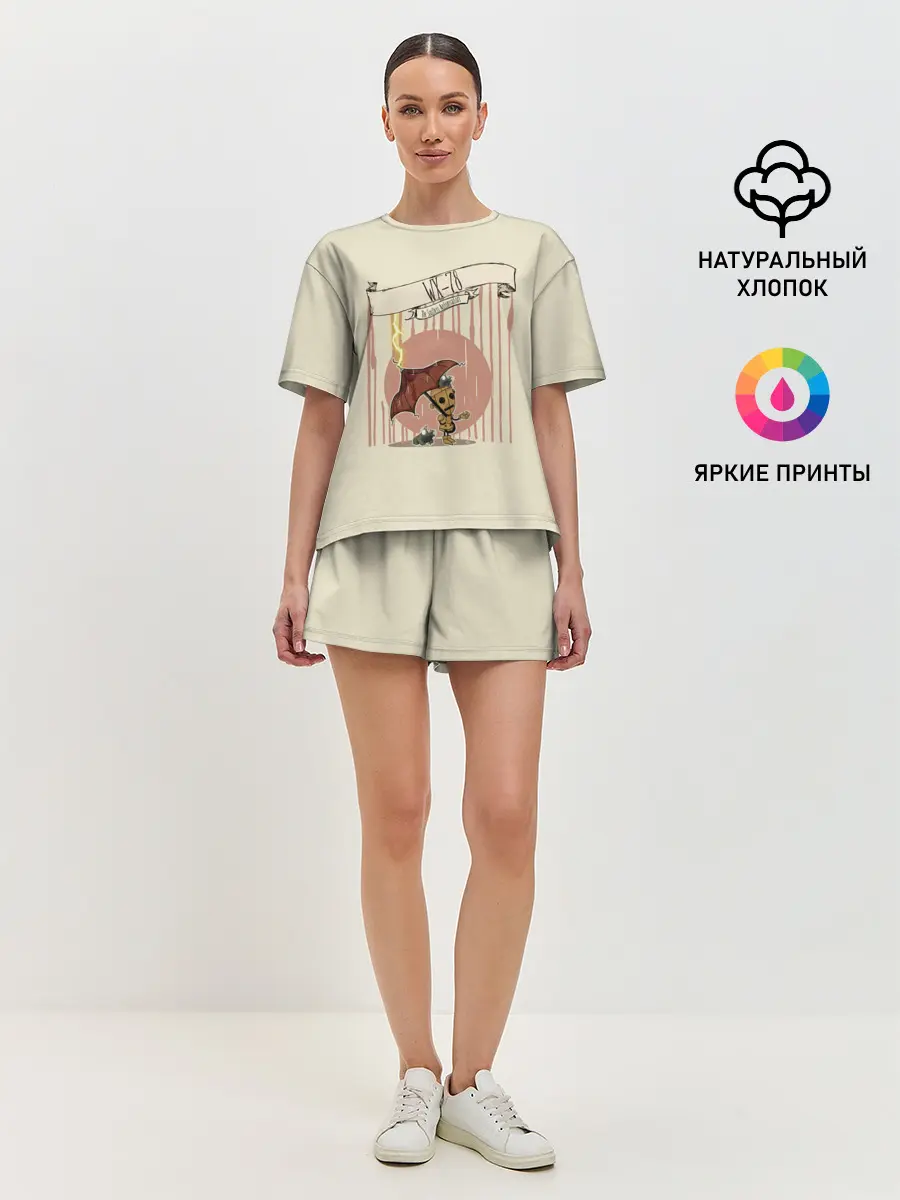 Женская пижама с шортами / WX-78