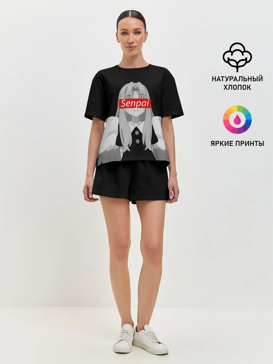 Женская пижама с шортами / Filo Senpai