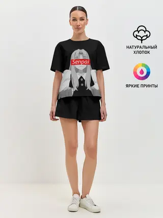 Женская пижама с шортами / Filo Senpai