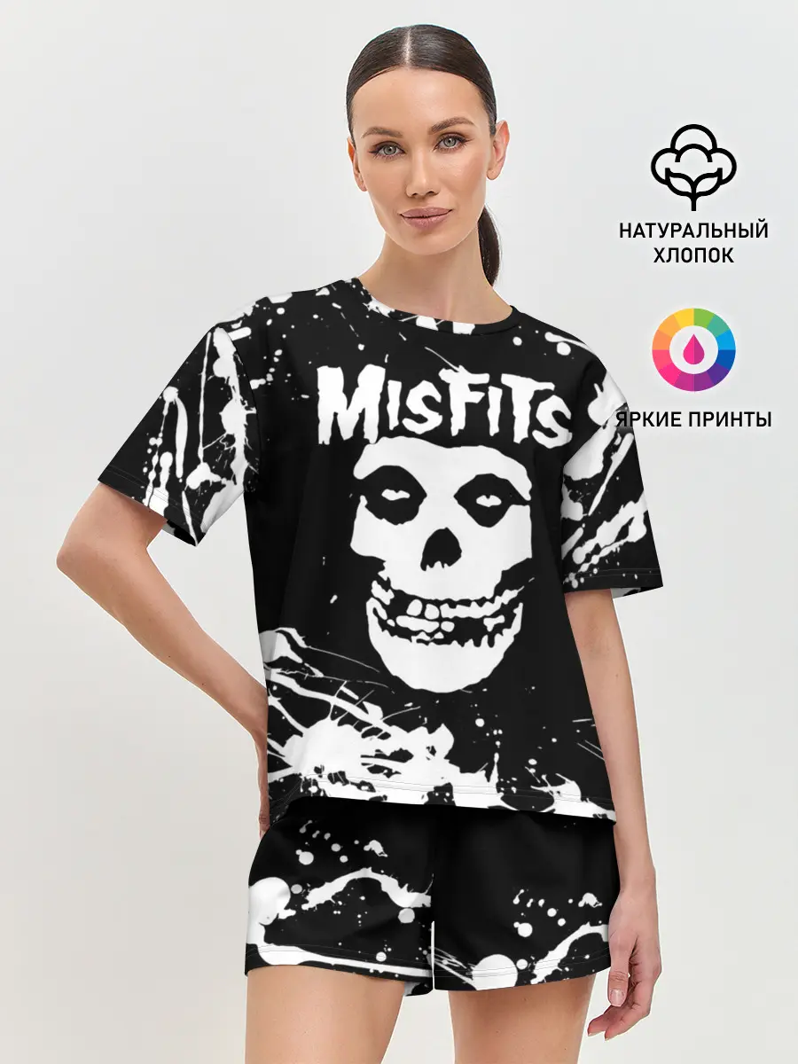 Женская пижама с шортами / MISFITS [4]