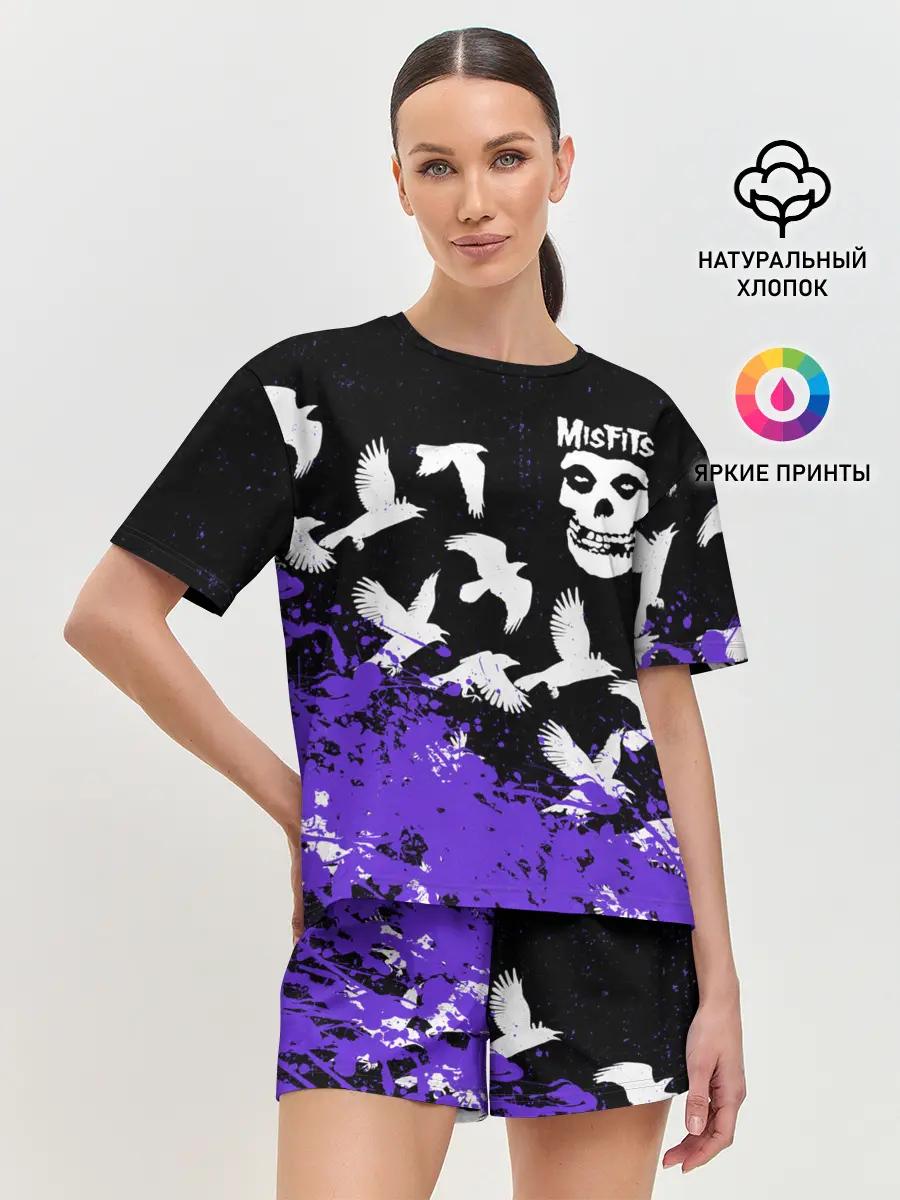 Женская пижама с шортами / MISFITS [6]