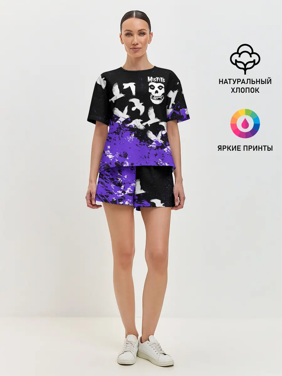 Женская пижама с шортами / MISFITS [6]