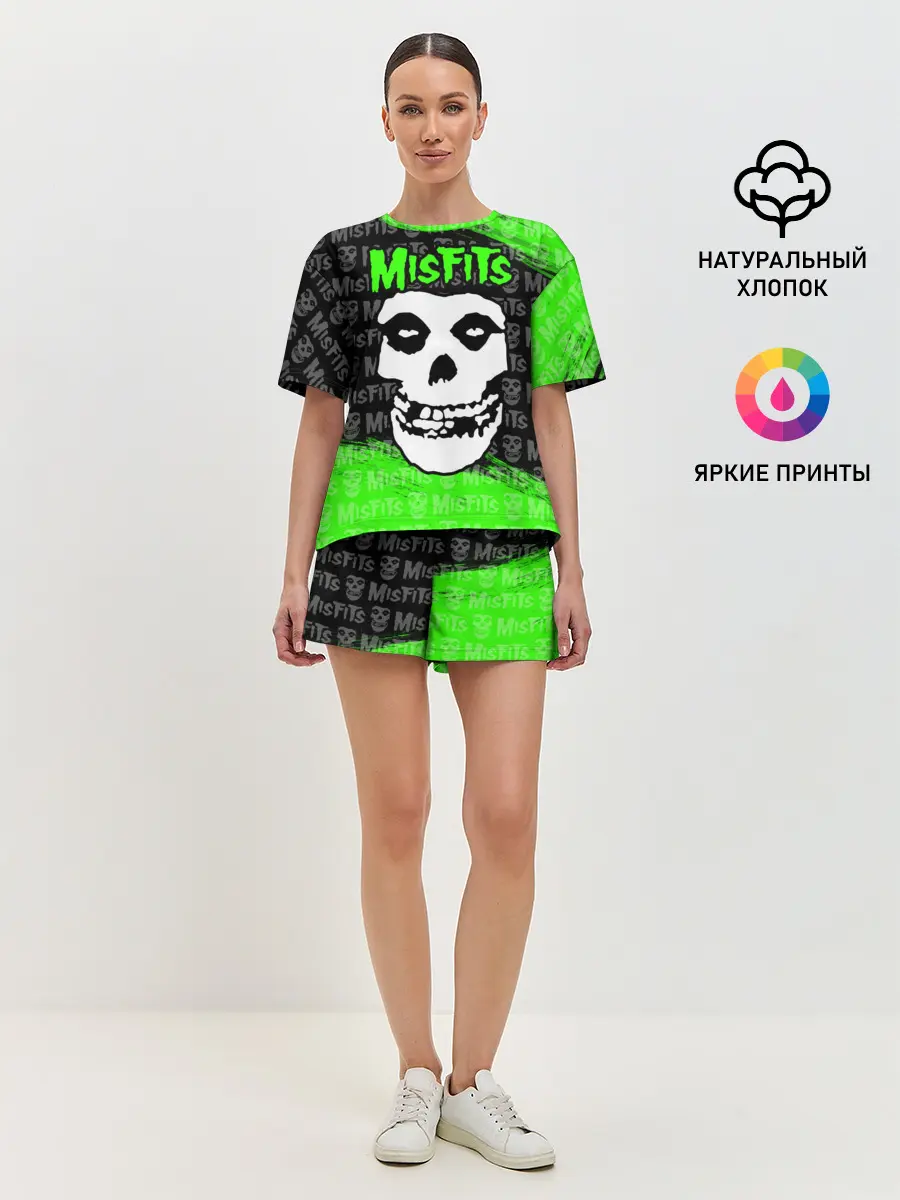 Женская пижама с шортами / MISFITS [3]