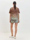 Женская пижама с шортами / Пустынные Трещины