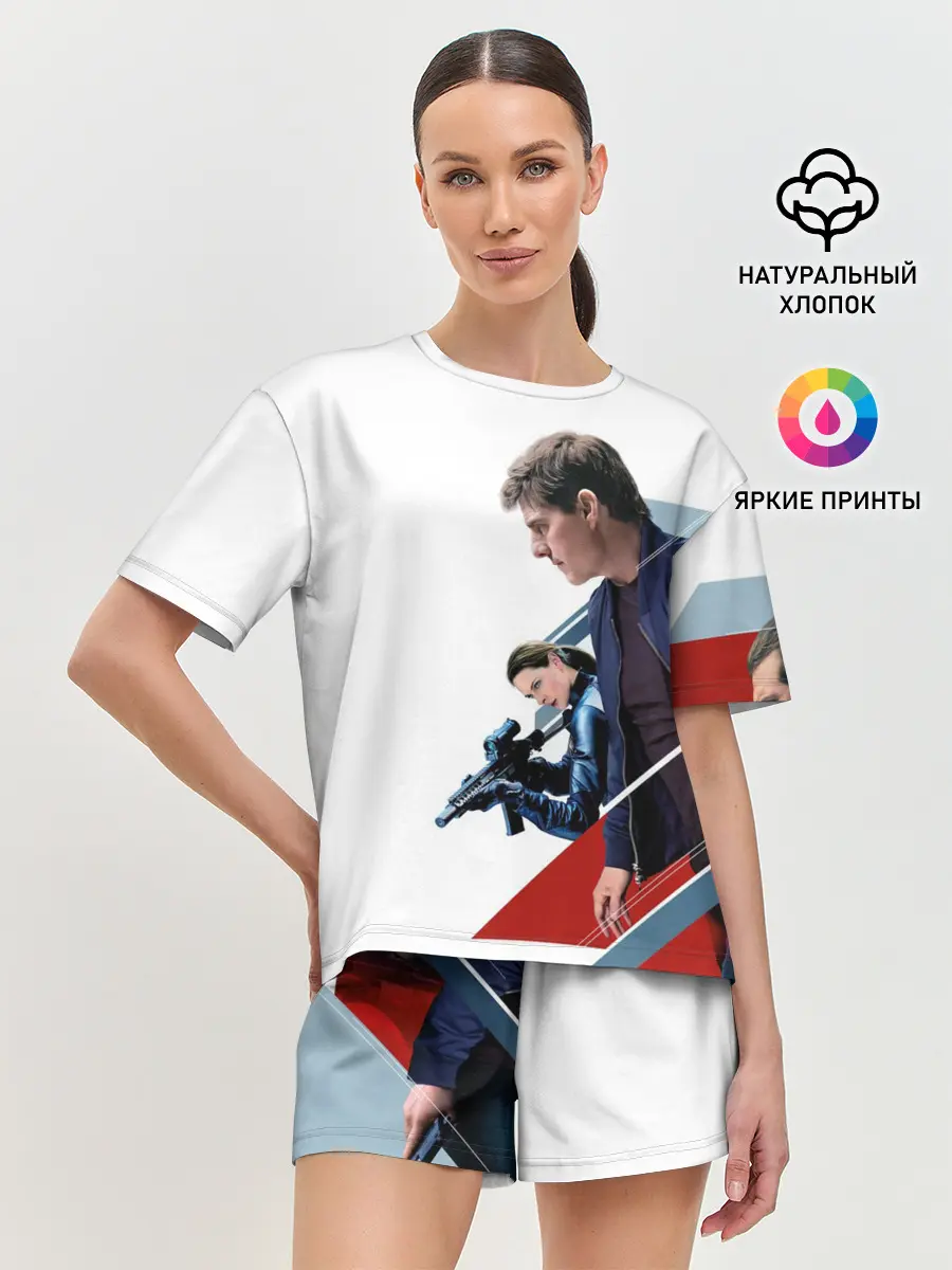 Женская пижама с шортами / Mission: Impossible Art