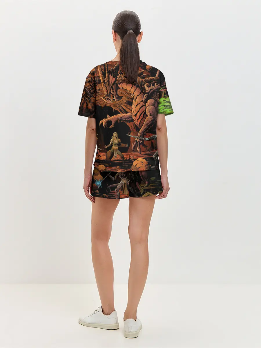 Женская пижама с шортами / Dungeons and Dragons | Схватка