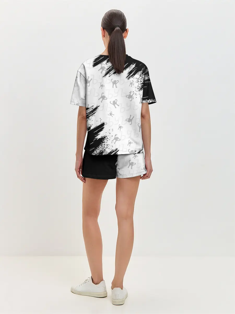 Женская пижама с шортами / ЪУЪ ПЛАНЫ НА ДЕНЬ