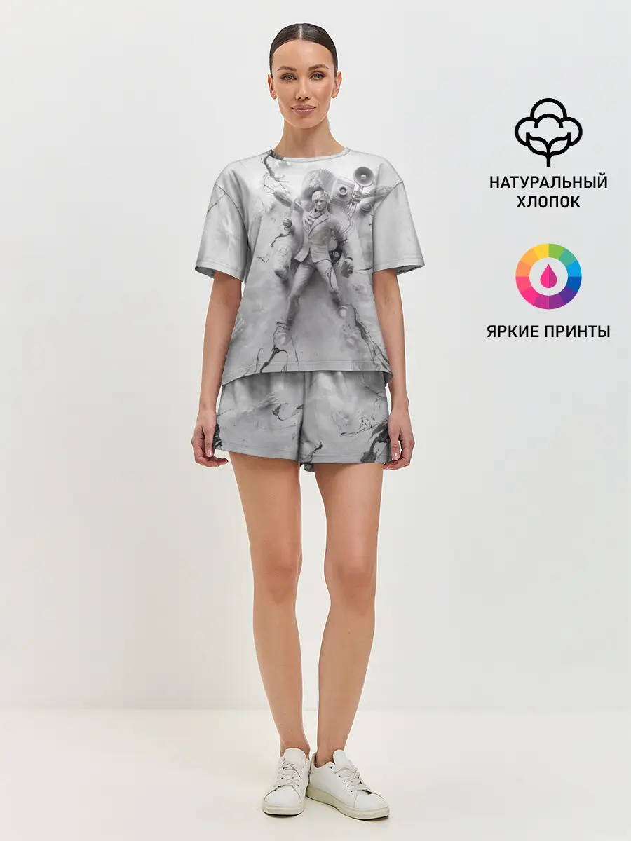 Женская пижама с шортами / The Evil Within 2