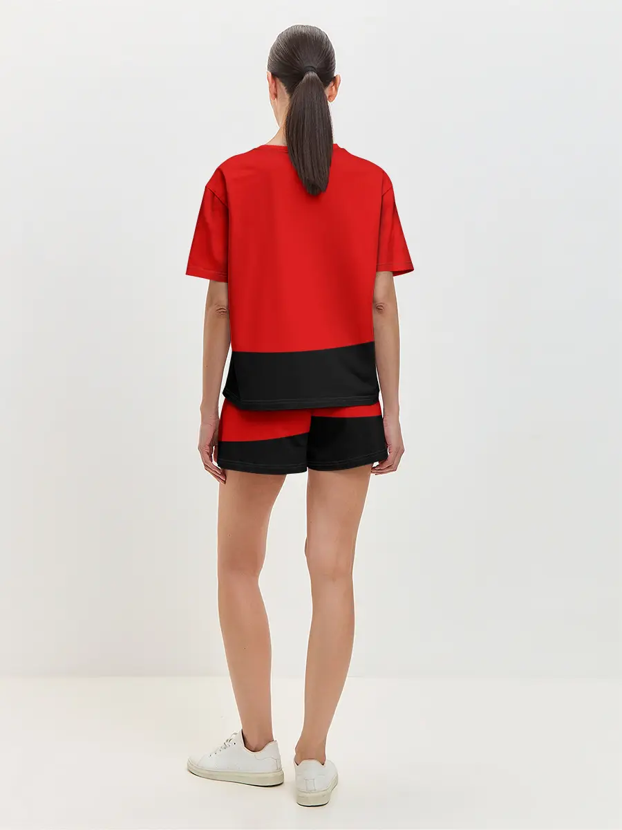 Женская пижама с шортами / KTM MOTORCYCLES / КТМ МОТОЦИКЛ