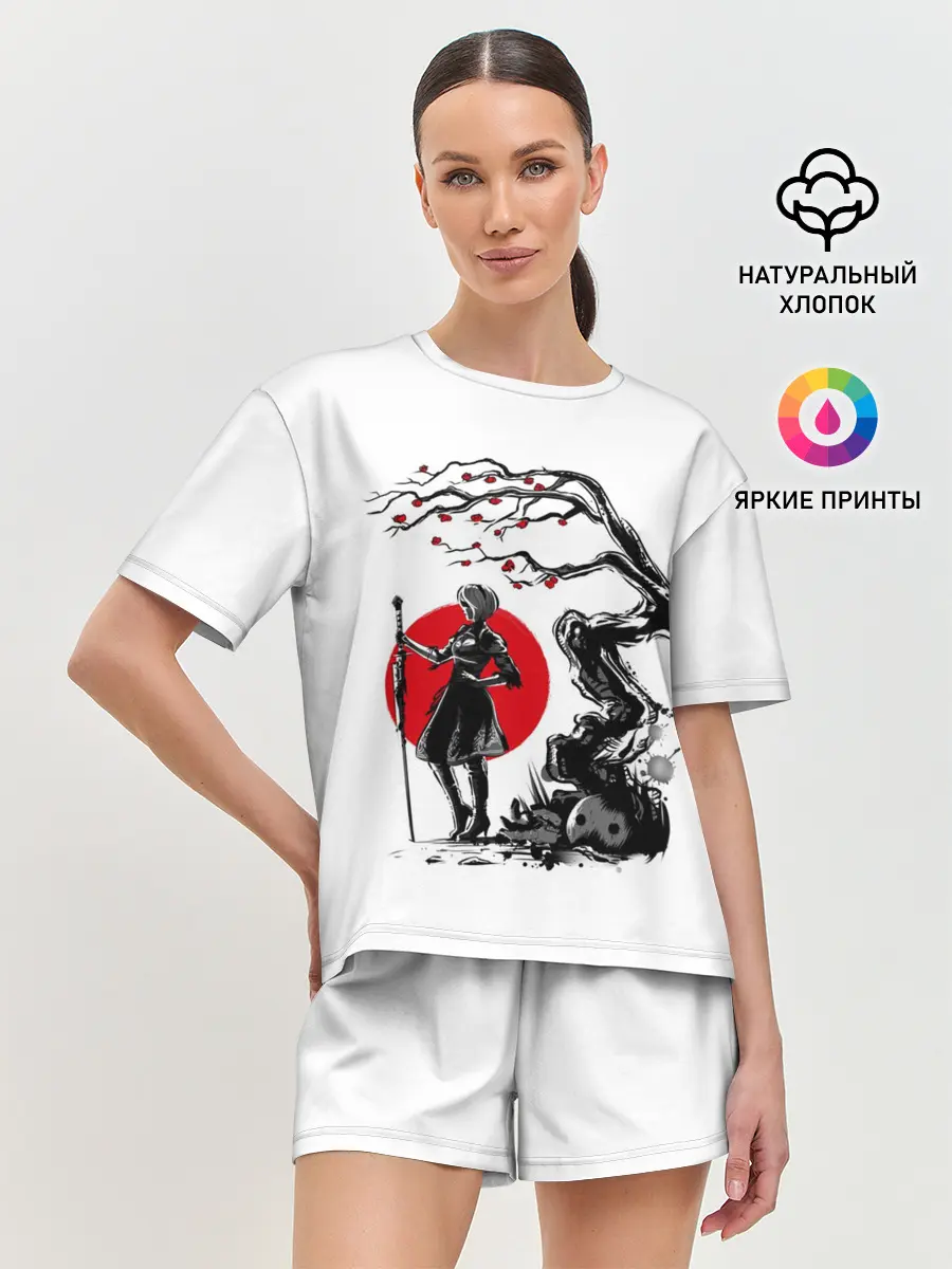 Женская пижама с шортами / 2B | Sakura