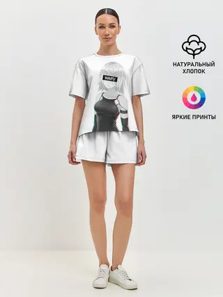 Женская пижама с шортами / A2 | WAIFU