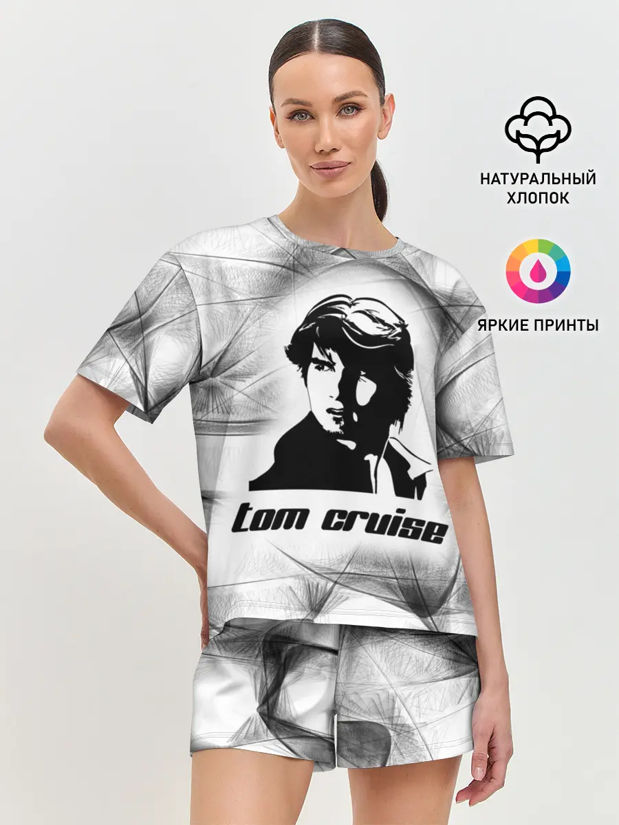 Женская пижама с шортами / Tom Cruise