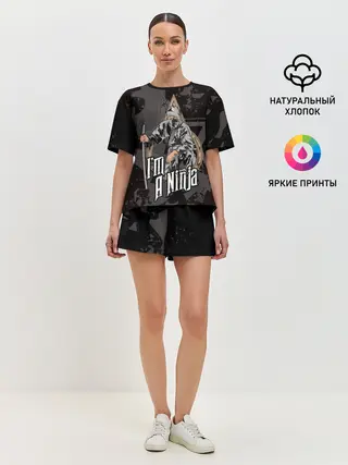 Женская пижама с шортами / Я - ниндзя