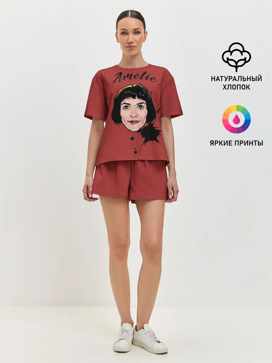 Женская пижама с шортами / amelie art