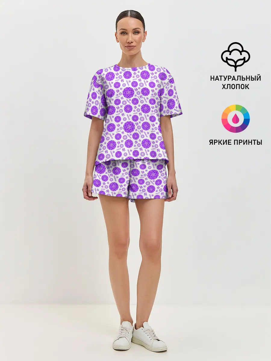 Женская пижама с шортами / Сахасрара