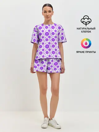 Женская пижама с шортами / Сахасрара