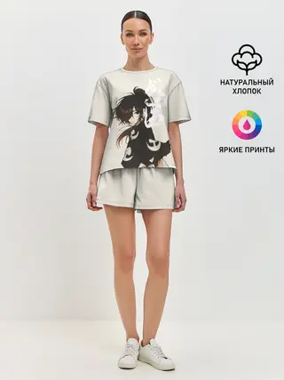 Женская пижама с шортами / Hyakkimaru