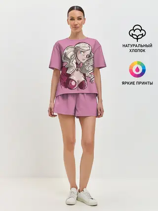 Женская пижама с шортами / Милая Такамаки