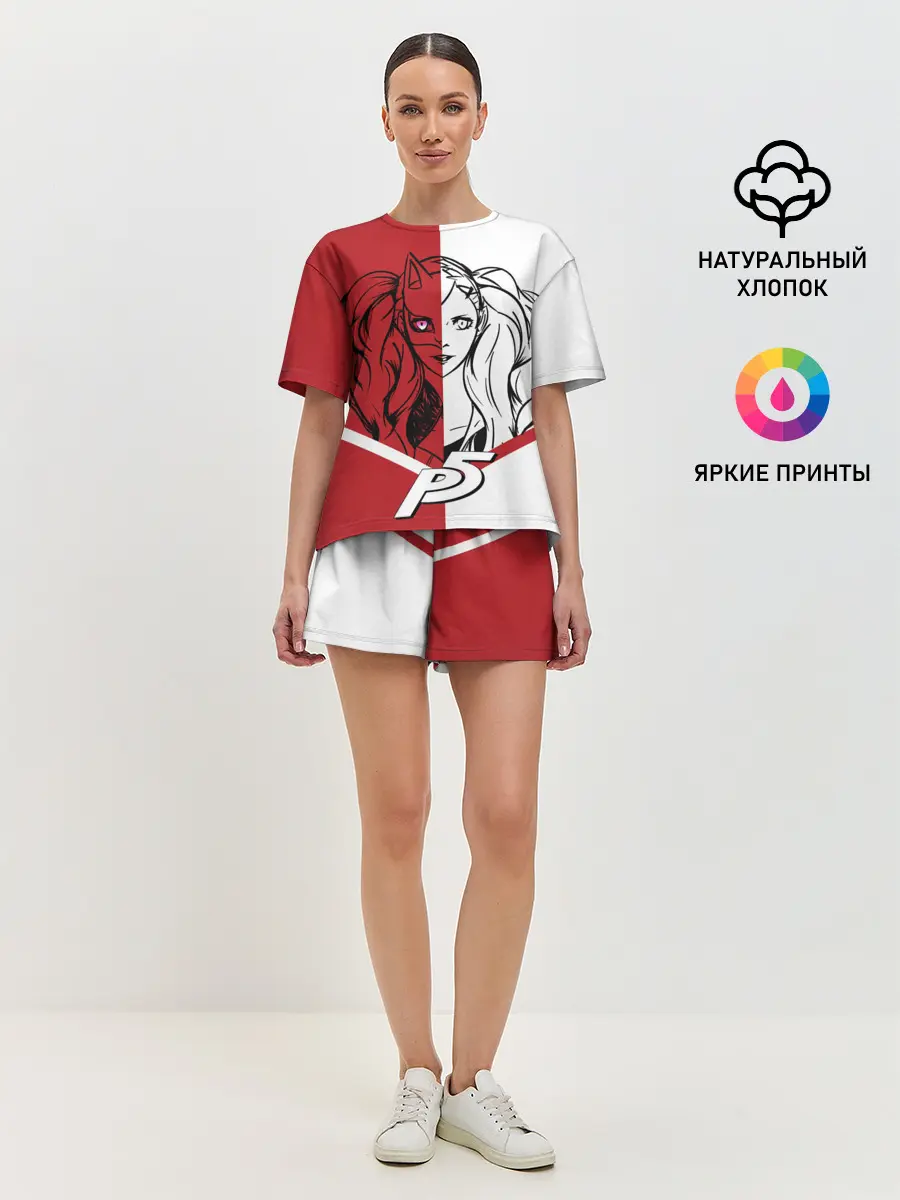 Женская пижама с шортами / Ann Takamaki