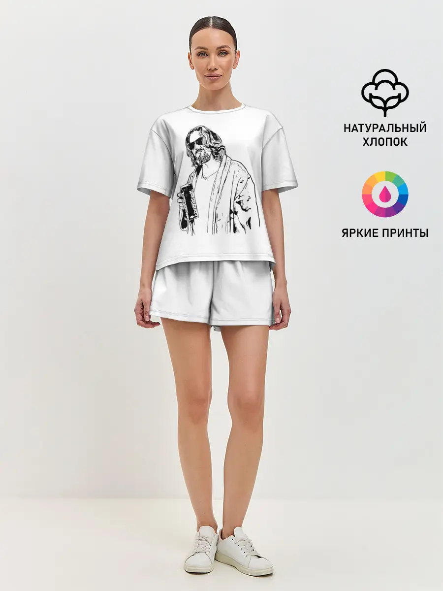 Женская пижама с шортами / Большой Лебовски | Big Lebowski